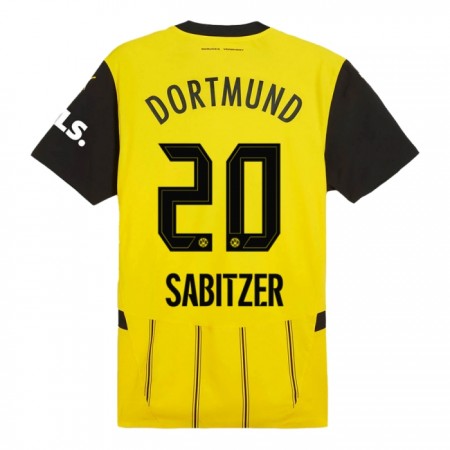 Borussia Dortmund Sabitzer 20 Hjemme 2024-25 - Fodboldtrøjer (S/S)